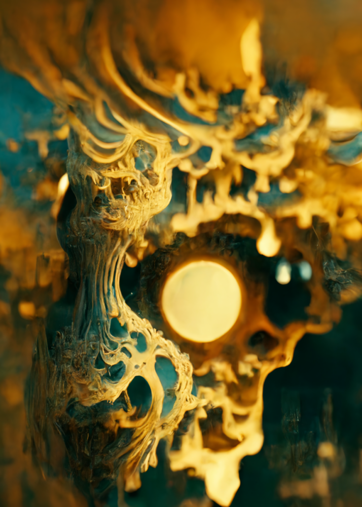 Fractal Lichtenberg Selenite Colour Detailed Subsurfa11