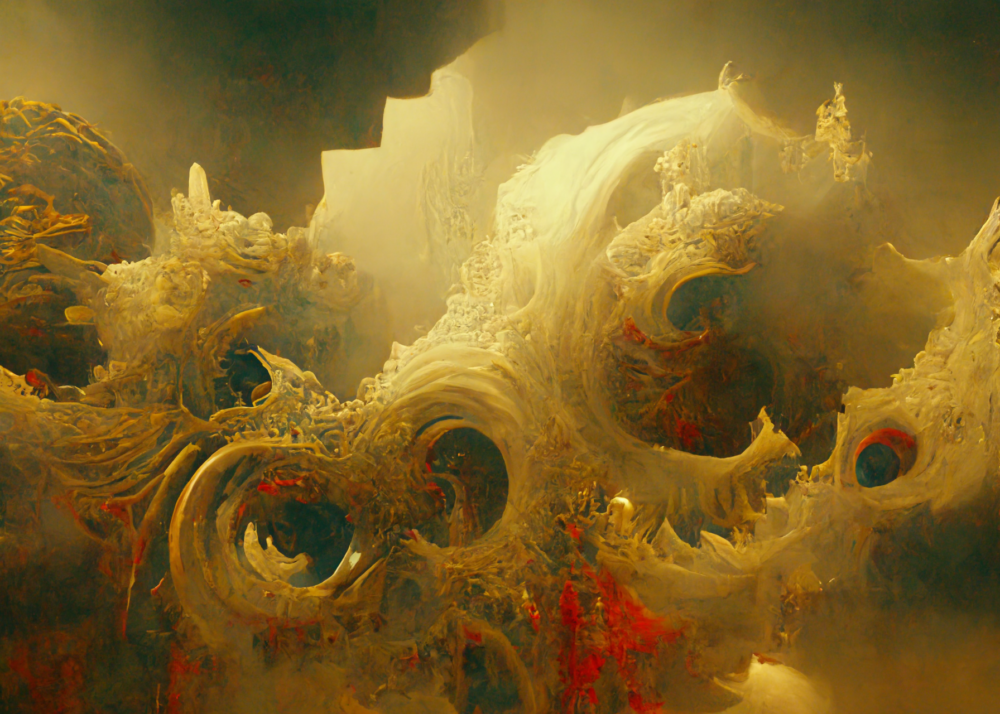 Fractal Lichtenberg Selenite Colour Detailed Subsurfa15