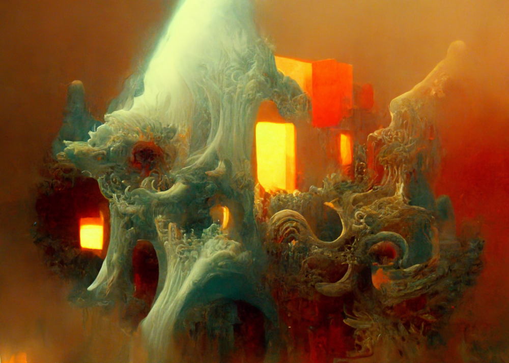 Fractal Lichtenberg Selenite Colour Detailed Subsurfa18