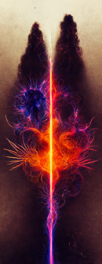 Point Vs Counterpoint Wow Kirlian Photo St13