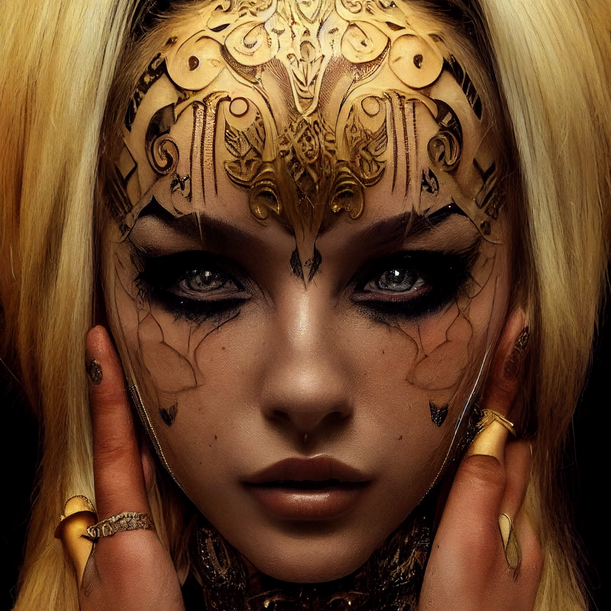 revelational art Tattooed_Attractive_Blonde_Female_Instagram_Model_as_4