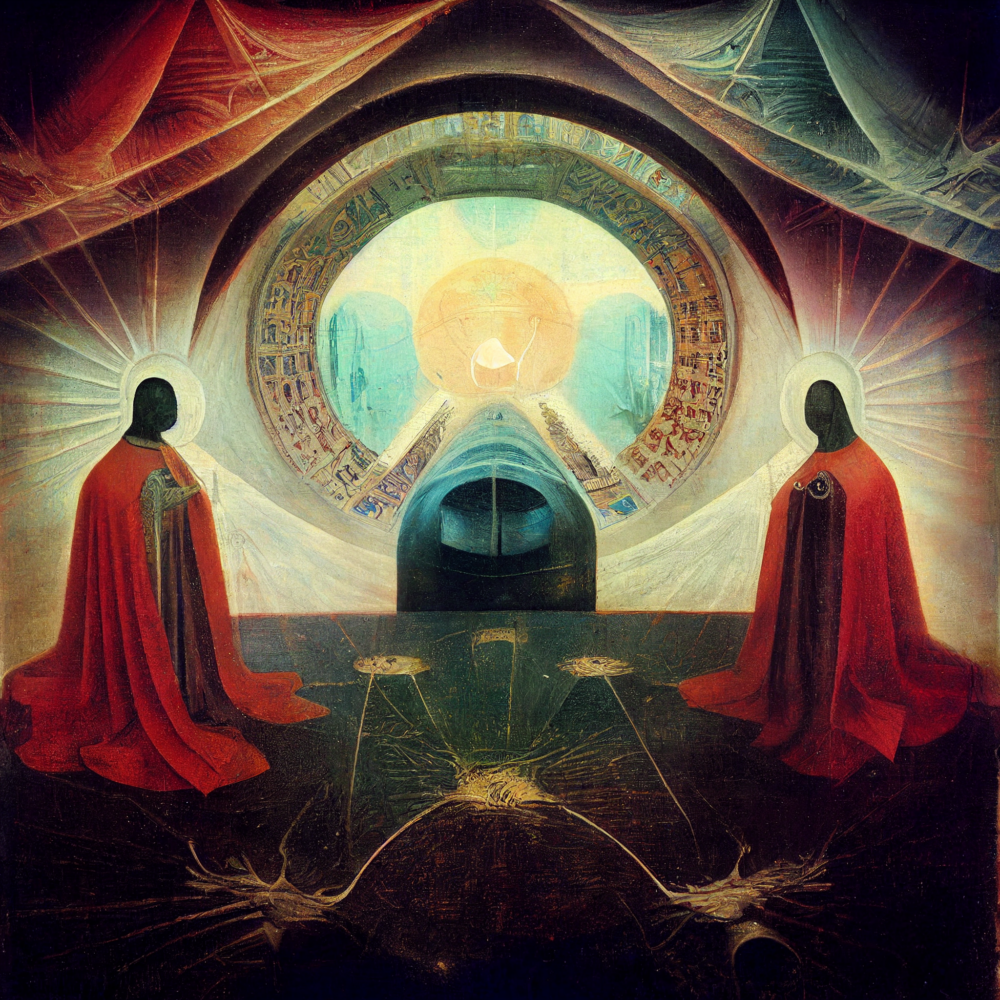 Close Encounters Of The 3rd Kind Style Of John Martin1