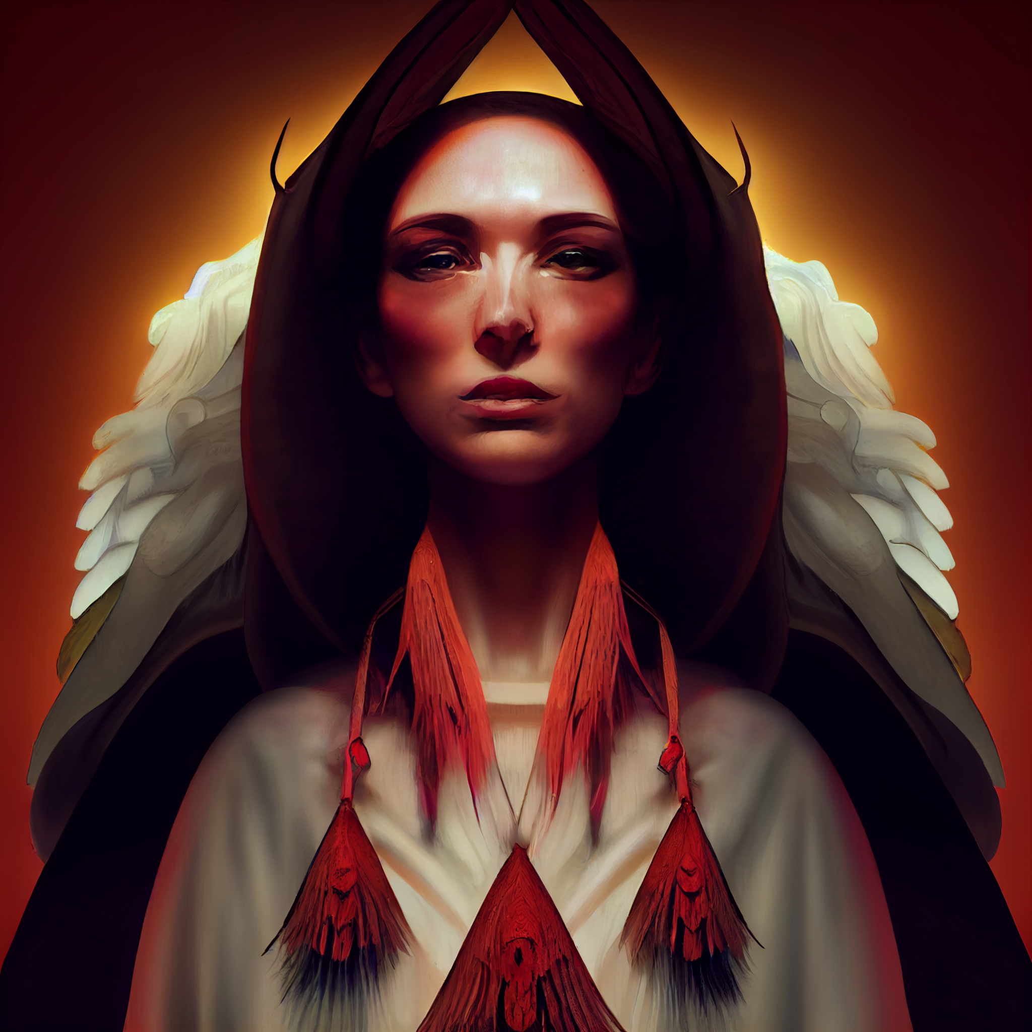 revelational art the_excorcist_modern_angelic_shaman_woman1