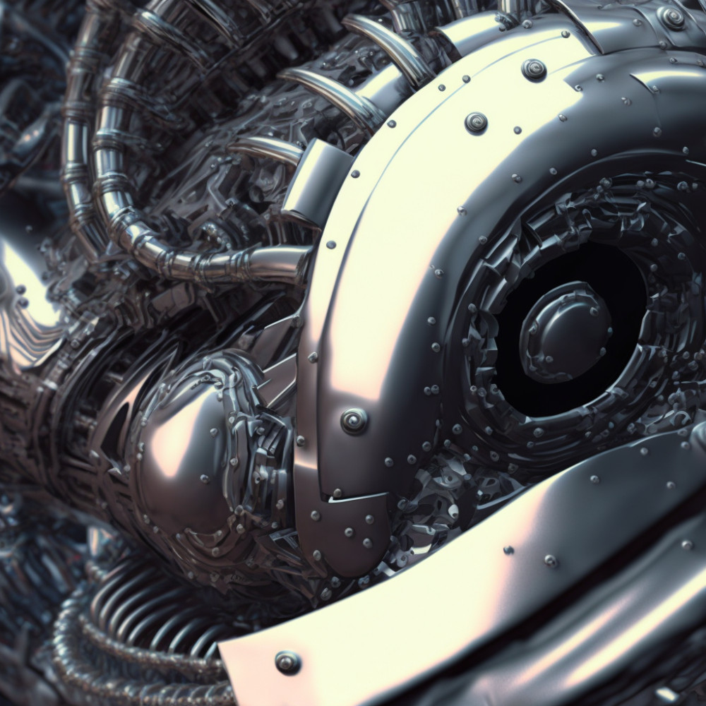 Biomechanics Octane Chromium Render 8k1