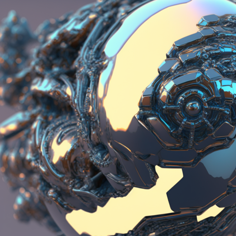 Biomechanics Octane Chromium Render 8k2