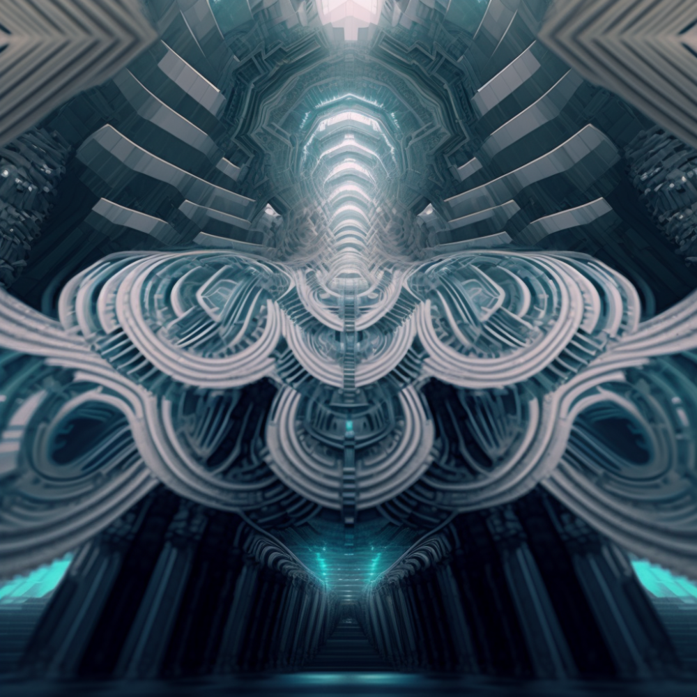8k Unreal Render Abstract Symmetry8