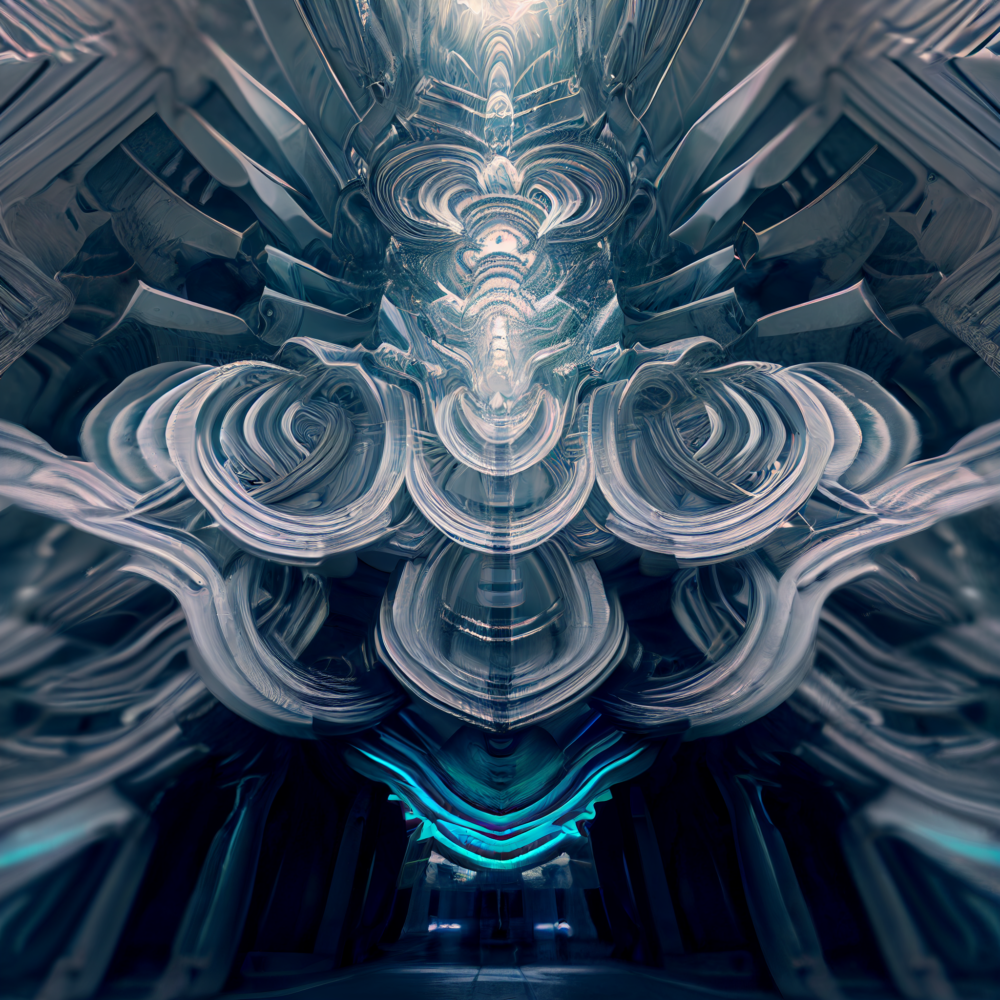 8k Unreal Render Abstract Symmetry10