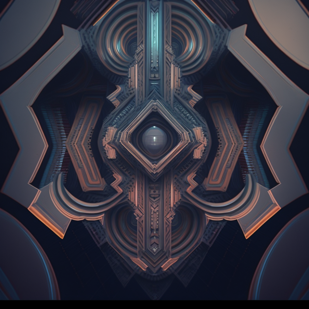8k Unreal Render Abstract Symmetry2