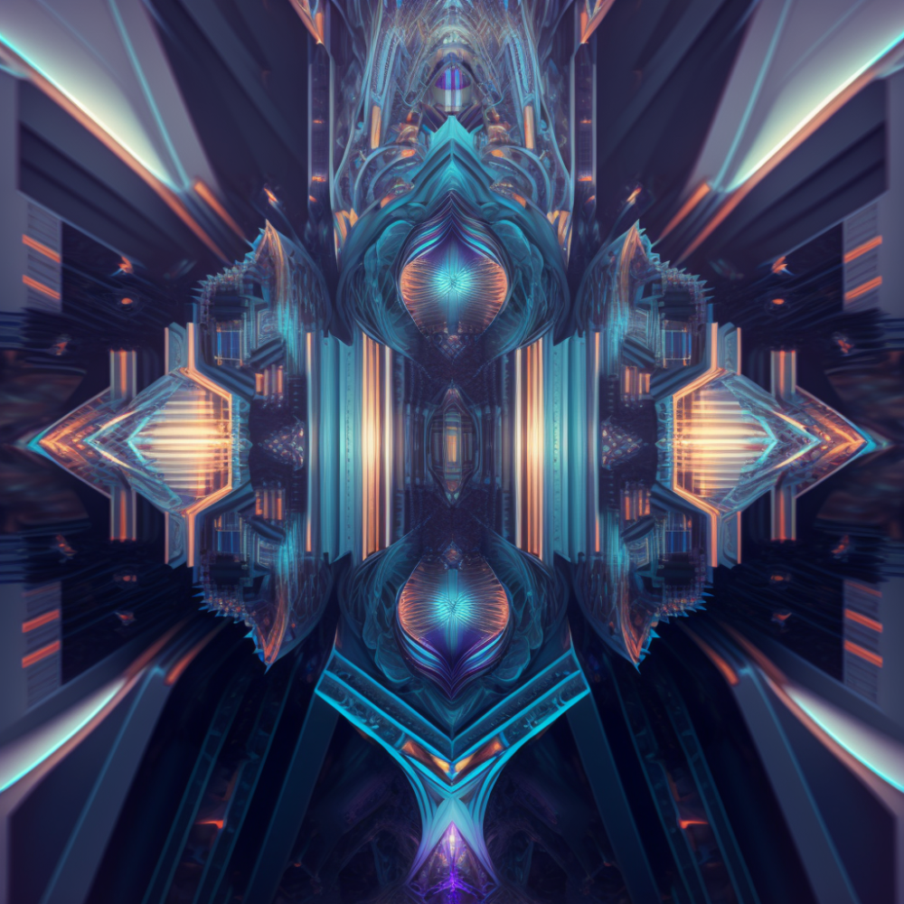 8k Unreal Render Abstract Symmetry12