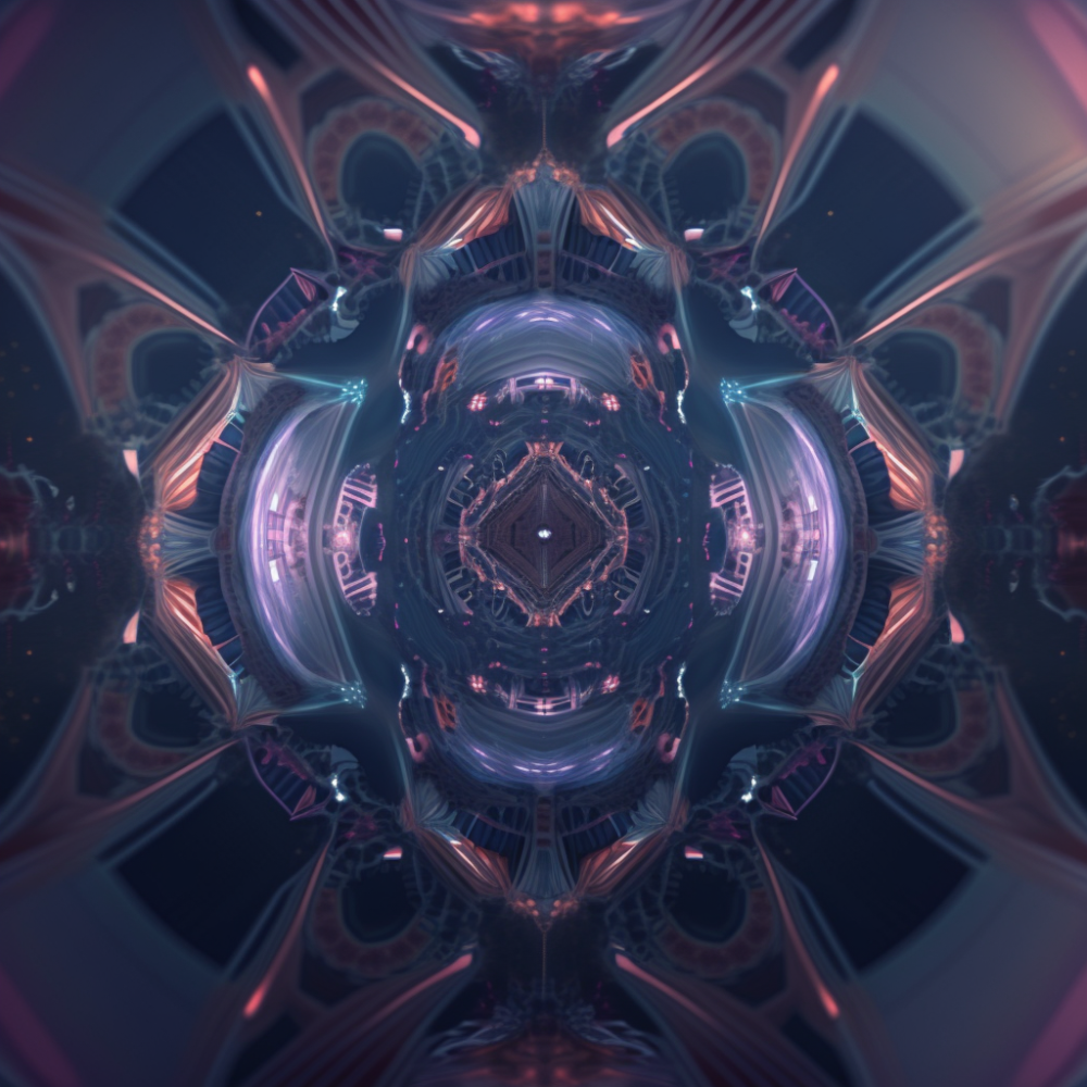 8k Unreal Render Abstract Symmetry13