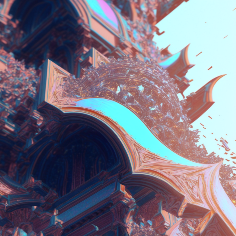 8k Unreal Render Abstract Medieval Architecture Bismu1