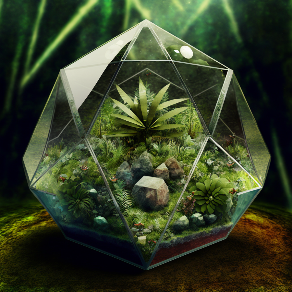 Ploeyhedra Iscosahedron Complex Architechture Terrari1