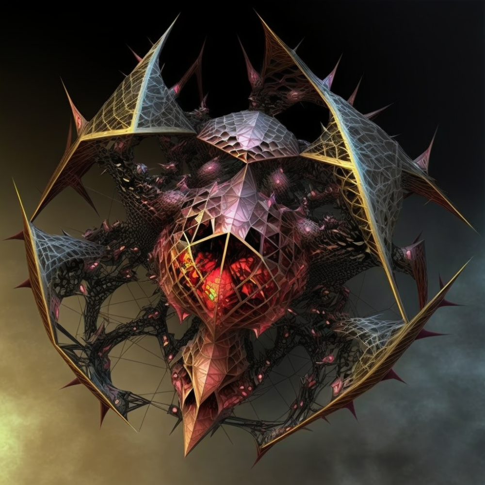 Ploeyhedra Iscosahedron Complex Architechture Dragon2