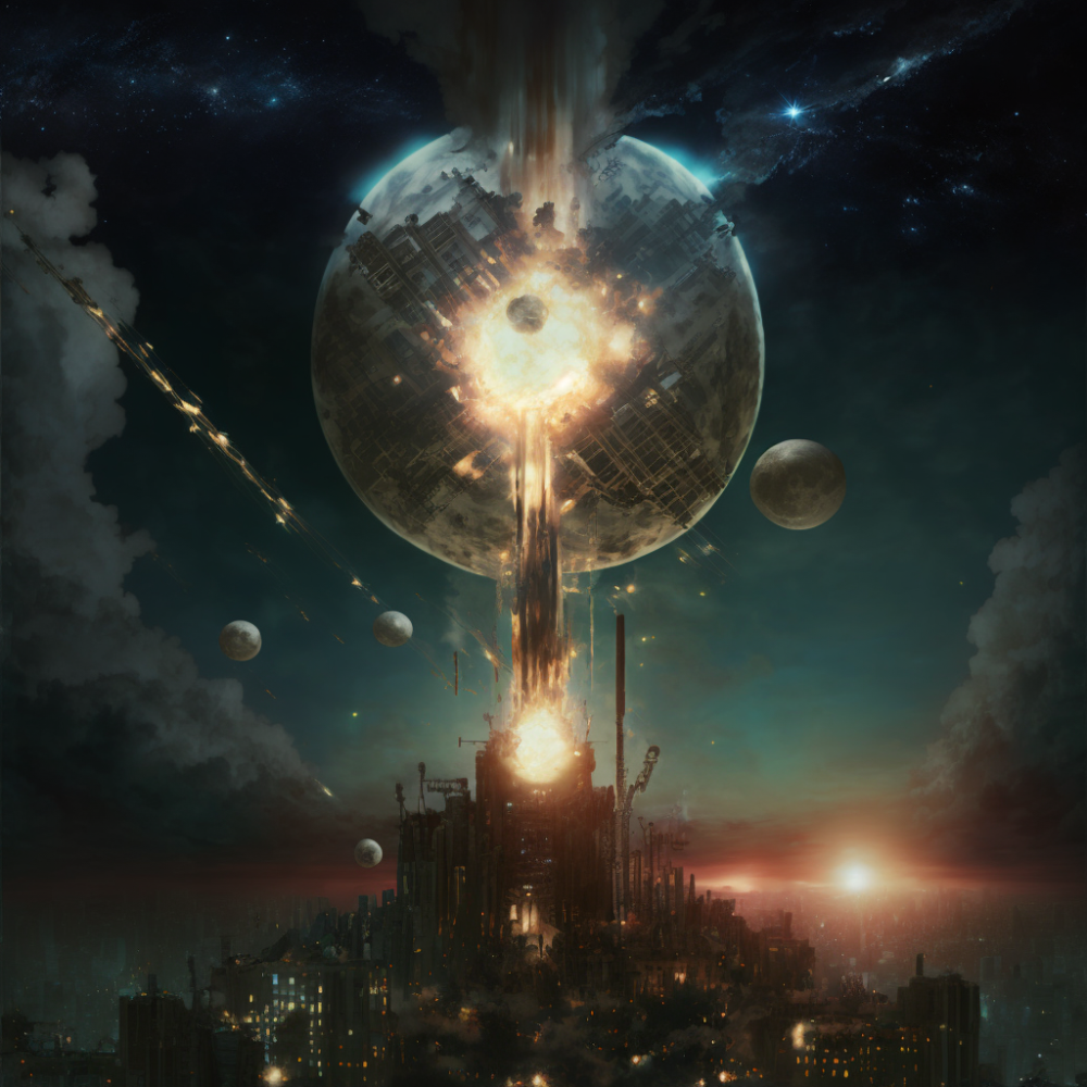 Magepunk Shooting Star Moon Architechure Phosphorus B1