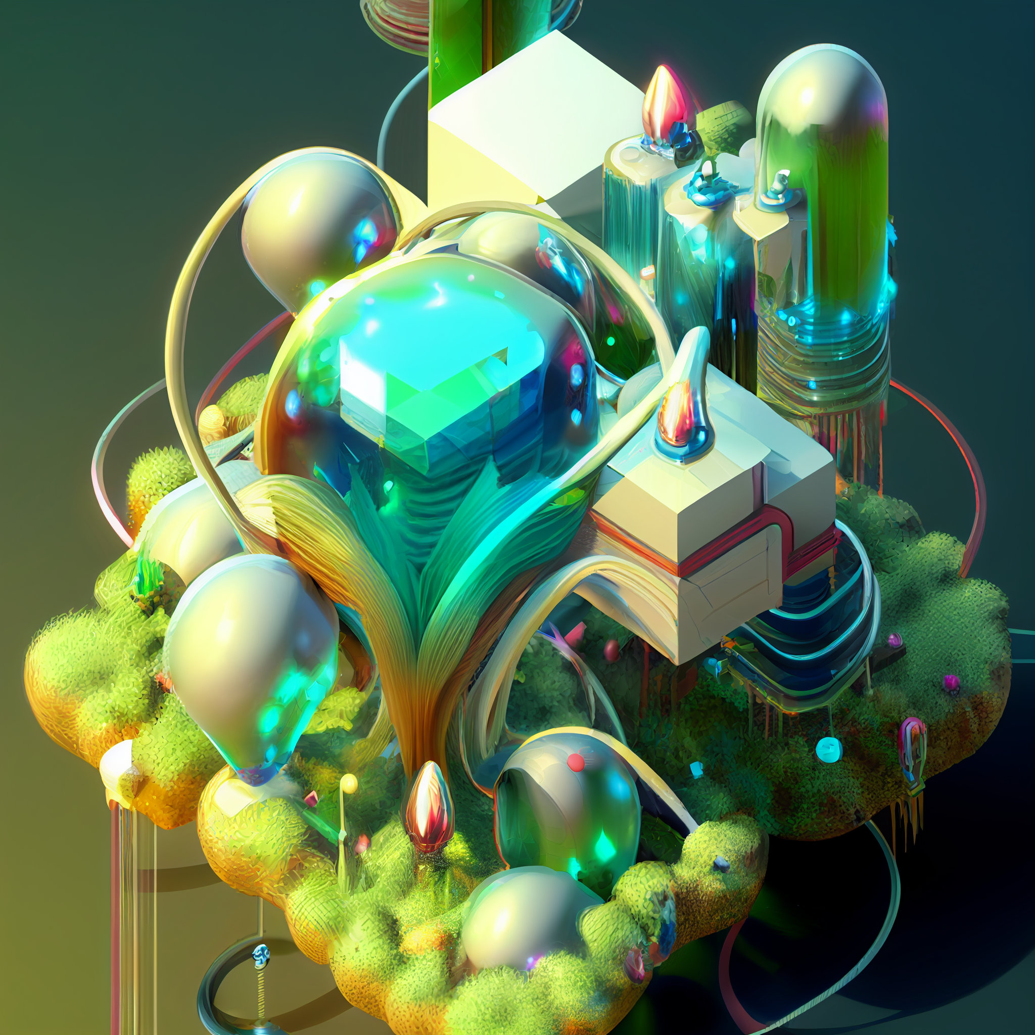 revelational art isometric_organic1