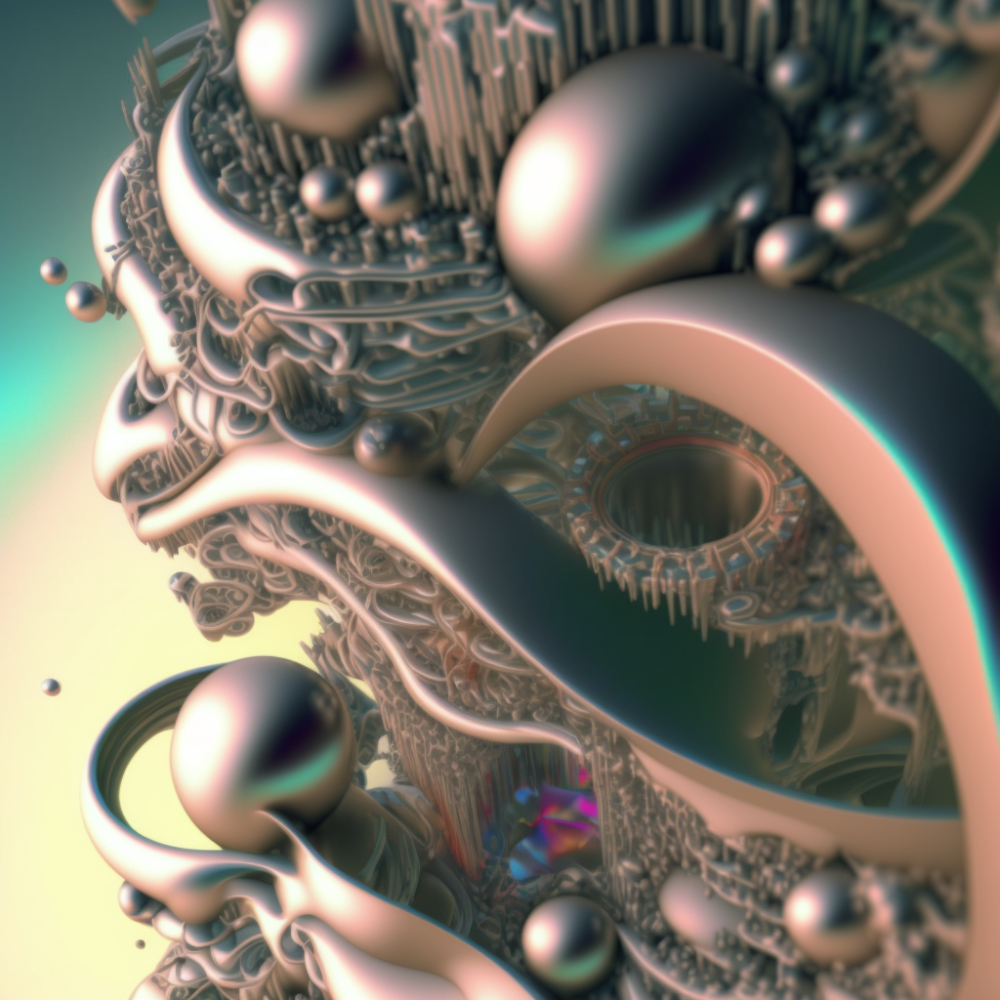 Octane Render 8k Paper Art Organic Highly Detailed Ma6