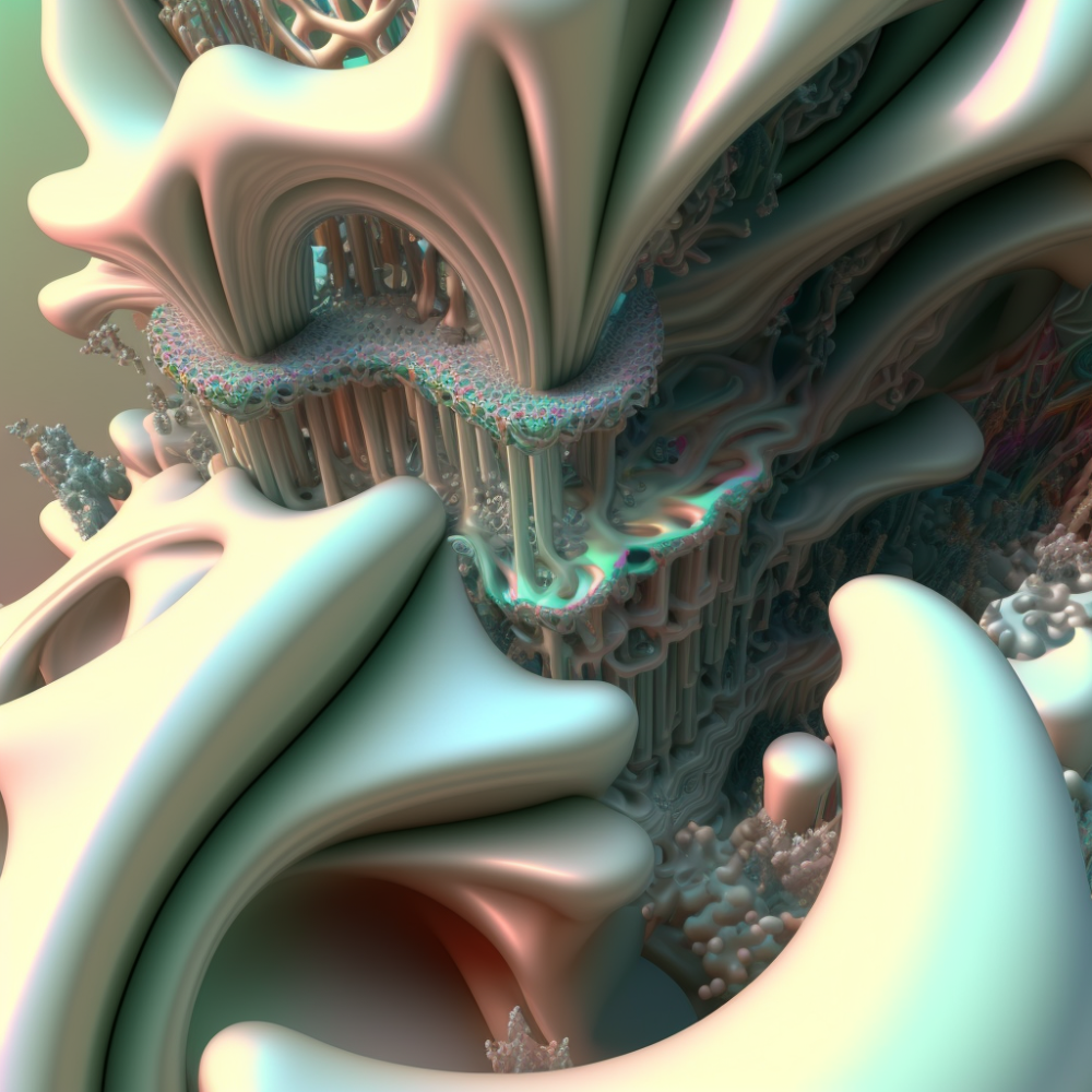 Octane Render 8k Paper Art Organic Highly Detailed Ma4