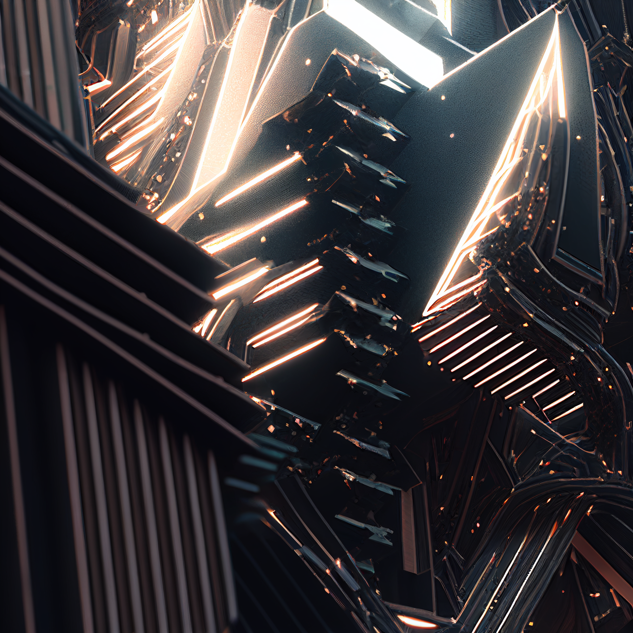 revelational art abstract_architectural_anomaly_fibre_optics_cgstation23