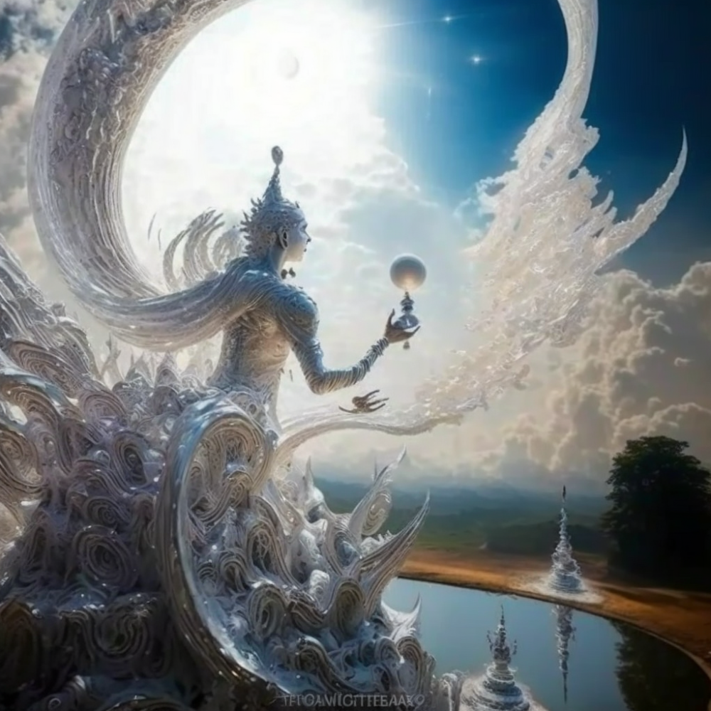 Space God Returns To Earth Concept Art Highly Detaile3