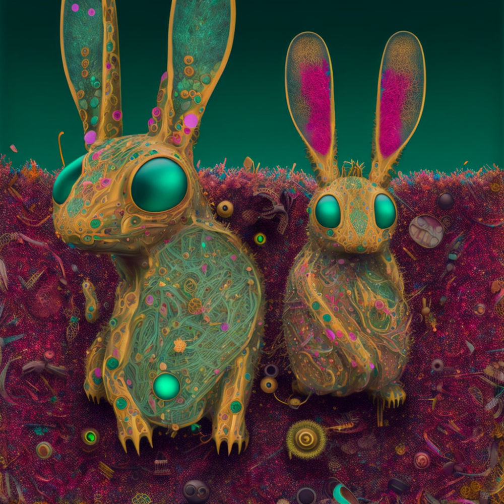 Eclectic Acid Bunnies2