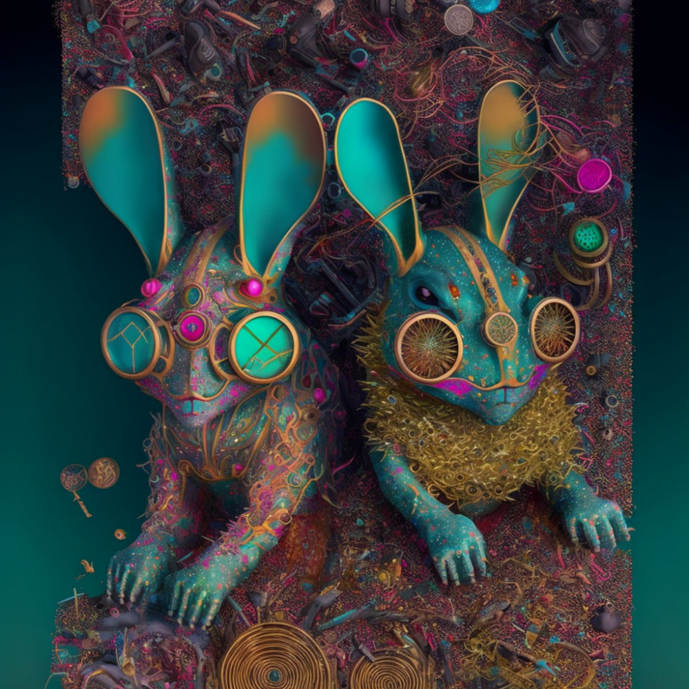 Eclectic Acid Bunnies3
