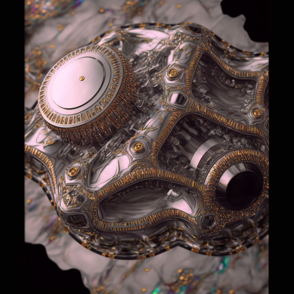 revelational art ufo_motor_parts_metallic_shiny_glistening_wet_glints_1