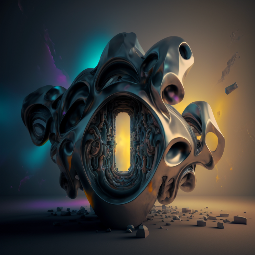 Metal Objects Octane Render 8k Highly Detailed Abstra1