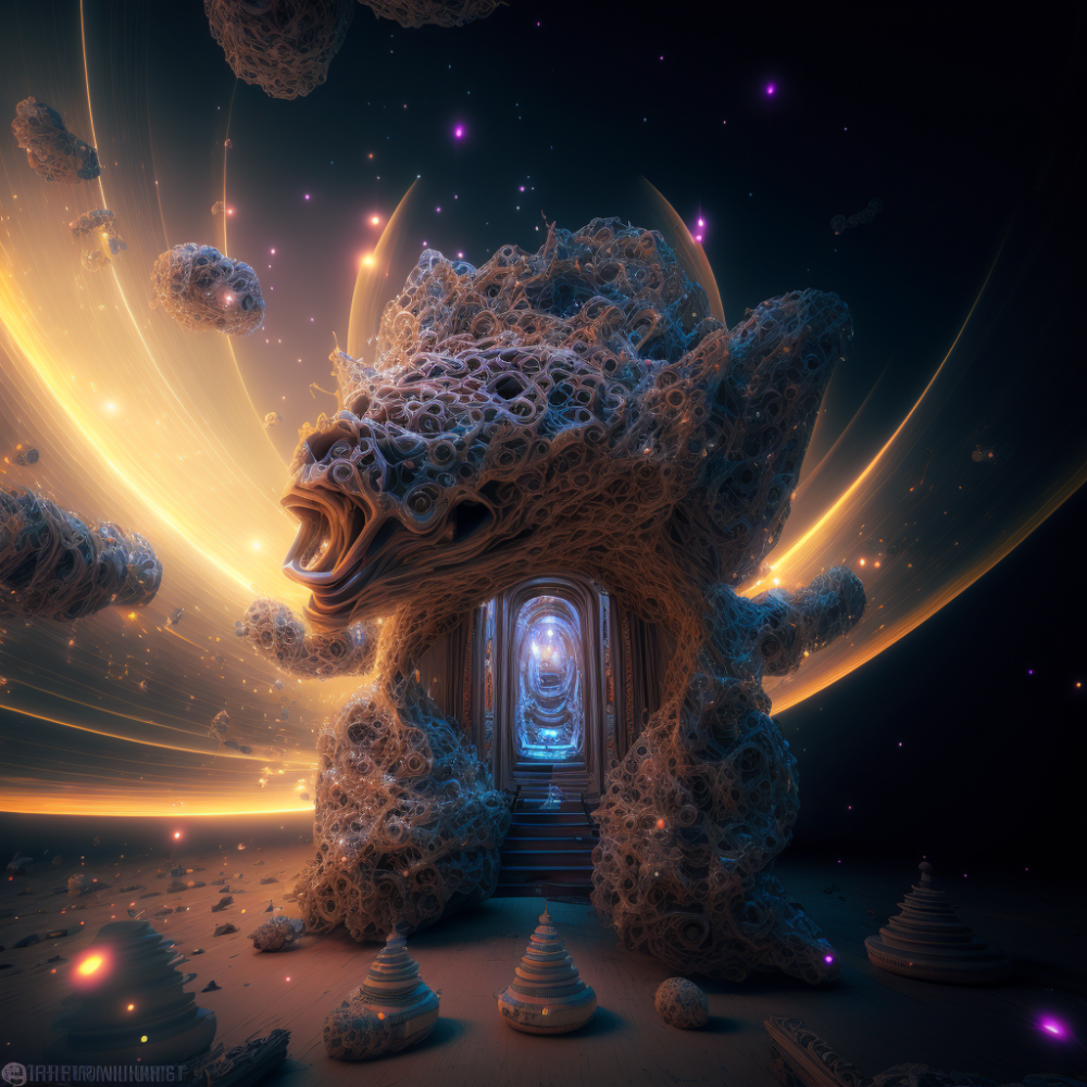 Objects Glowing Abstract Octane Render 8k Highly Deta3