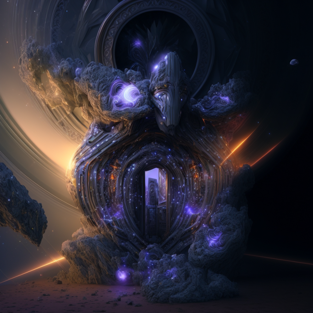Crystalline Objects Glowing Abstract Octane Render 8k2