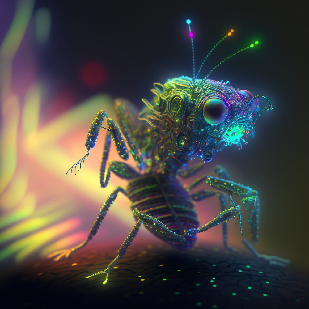 Fibre Optic Bioluminescent Highly Detailed 8k Octane 1