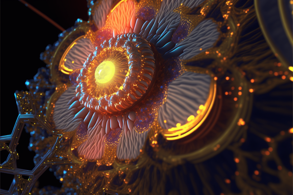 Fractaline Octane 8k Render Flowers Moebius Jaime Jas2
