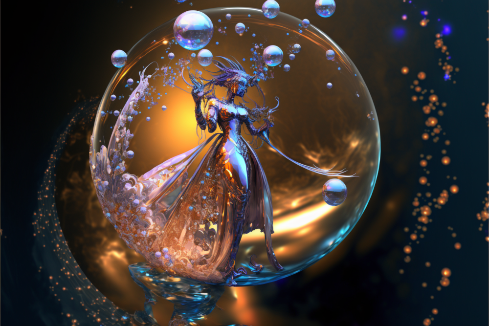 Crystal Mirror Ball Gaseous Fairy Flossation1