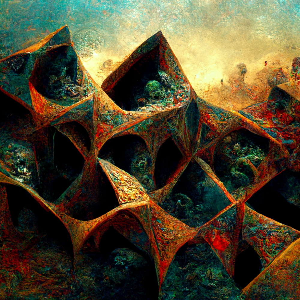 Extract Tessellated Intricate Interweaving Detailed S1