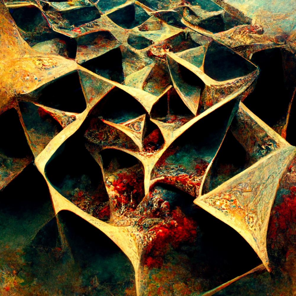 Extract Tessellated Intricate Interweaving Detailed S2