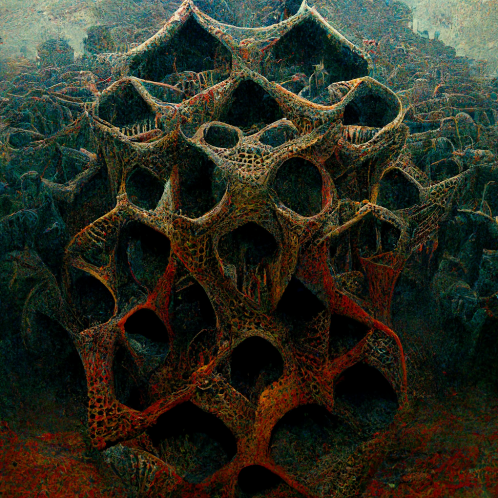 Grow Tessellated Intricate Interweaving Detailed Spla3