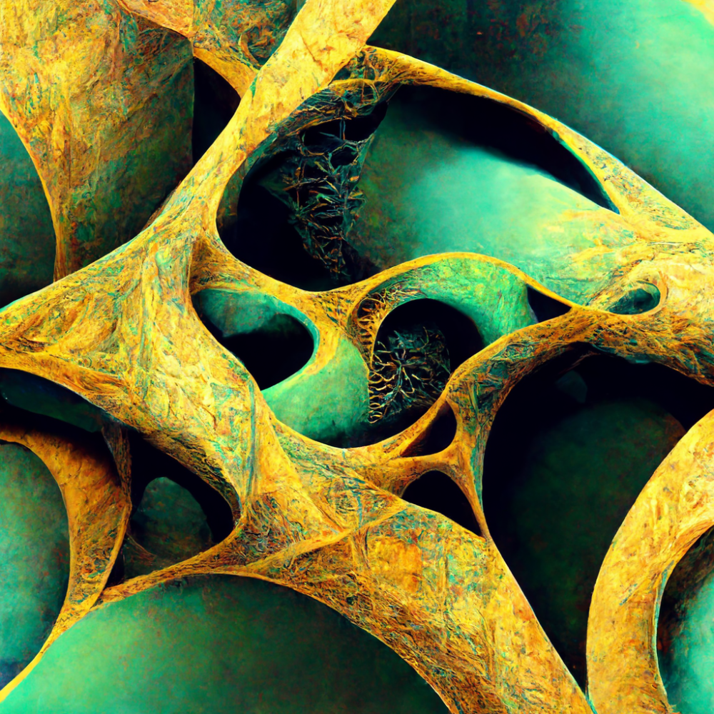 Tessellated Intricate Interweaving Detailed Splash Co1