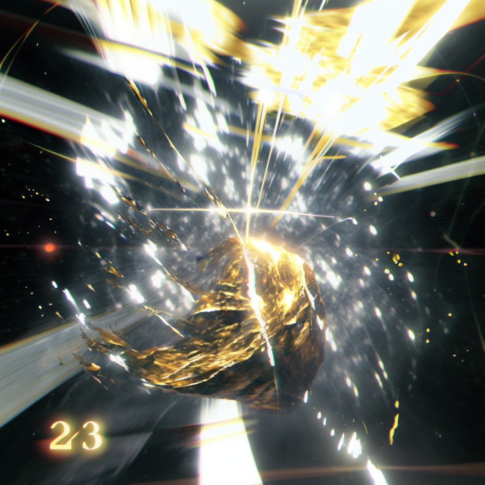 2023 In A Collage Awesome Gold Splash Silver Splash F5