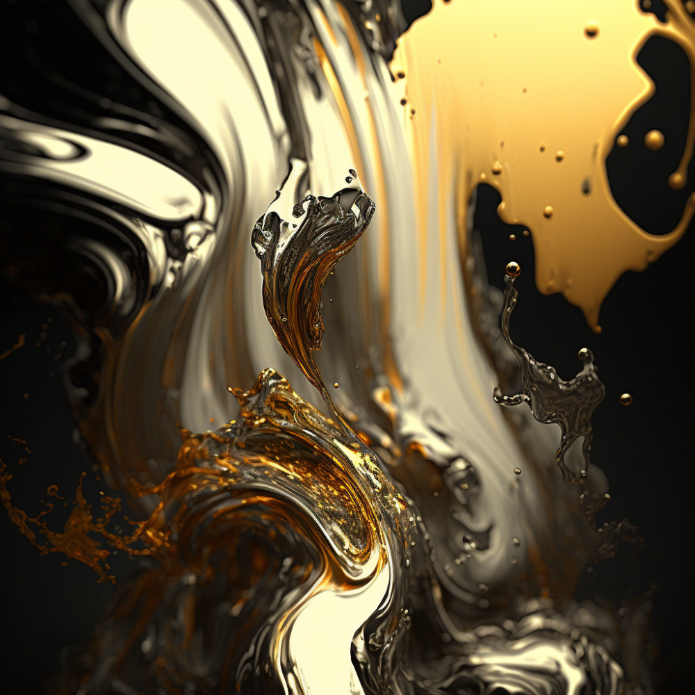 Esoteric Magic Gold Splash Silver Splash Tonalist 8k1