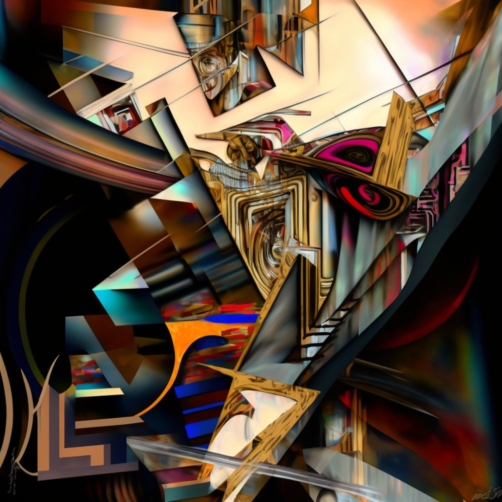 Randomised Obtuse Abstract Coloristic Highly Detailed3
