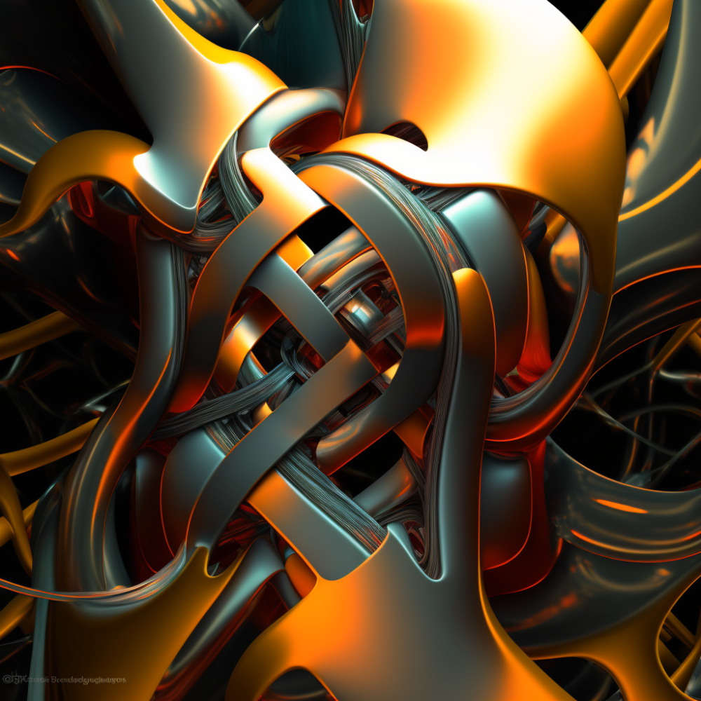 Isomorphic Abstract Interwoven Z Bru2