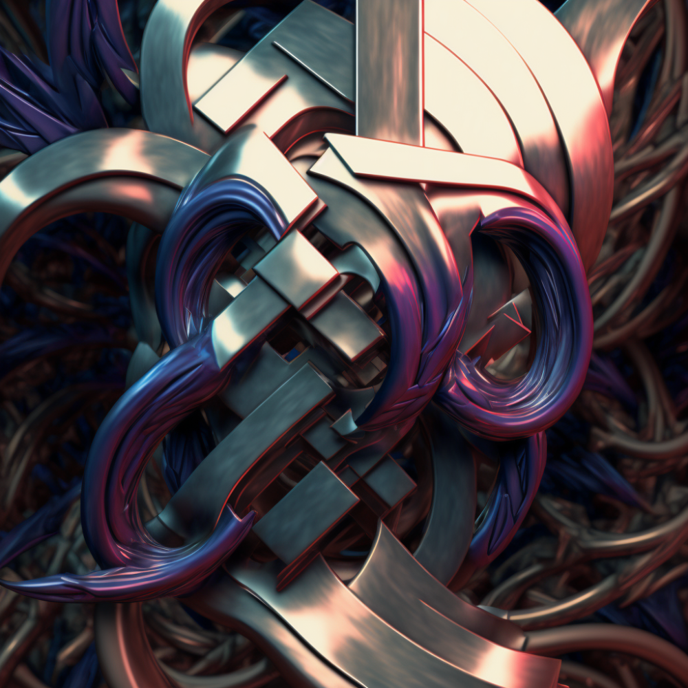 Isomorphic Abstract Interwoven Z Bru6