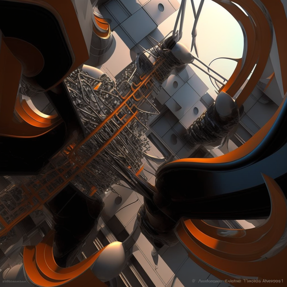 Architectural Anomalies Abstract Ray Traced2