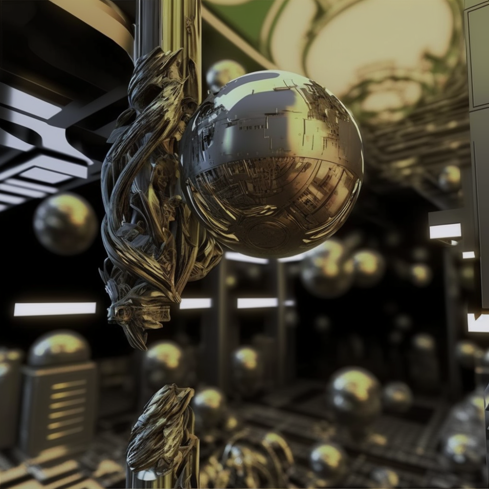 Ray Traced Cg Station1
