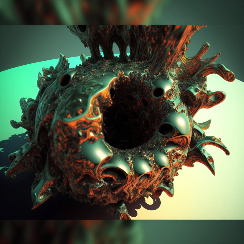 Ray Traced Volumetric Rendered Art7
