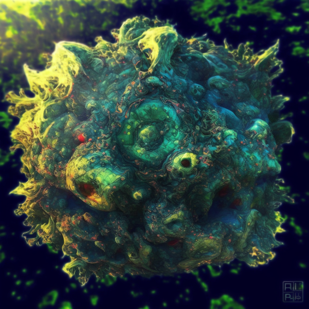 Ray Traced Volumetric Rendered Art10
