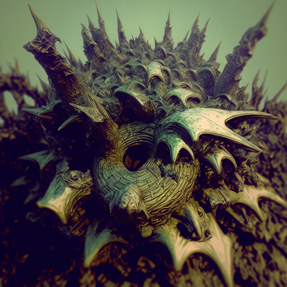 Ray Traced Volumetric Rendered Art9