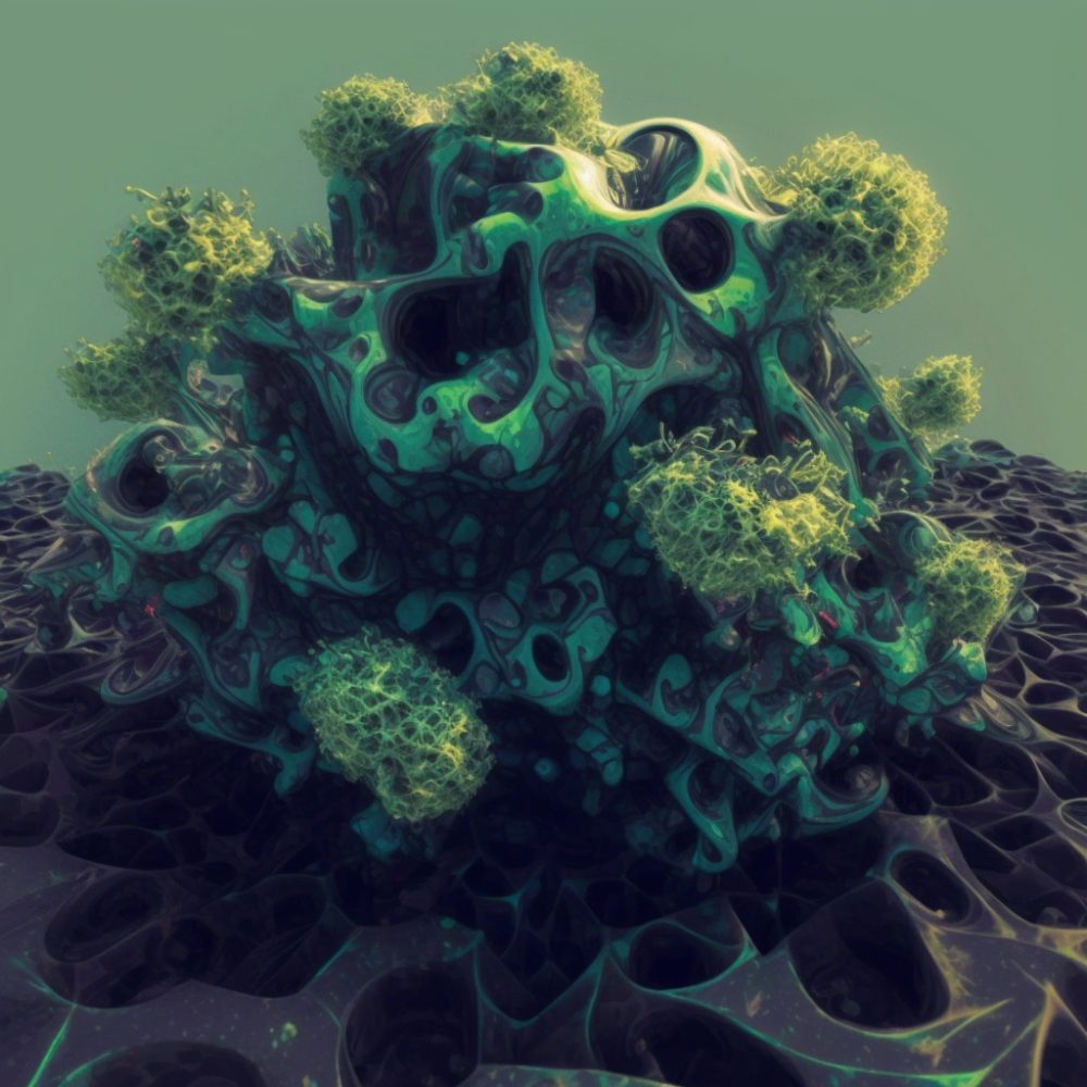 Ray Traced Volumetric Rendered Art11