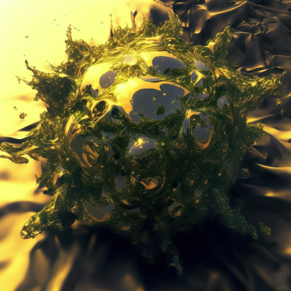 Ray Traced Volumetric Rendered Art13