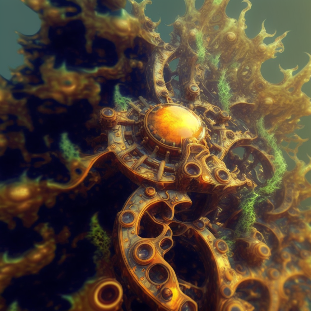 Ray Traced Volumetric Rendered Art14