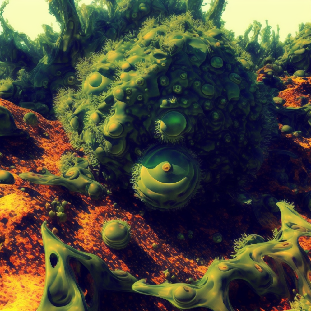 Ray Traced Volumetric Rendered Art15